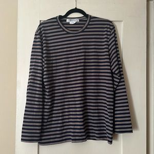 Comme des Garcons Striped Long-sleeve Shirt Medium